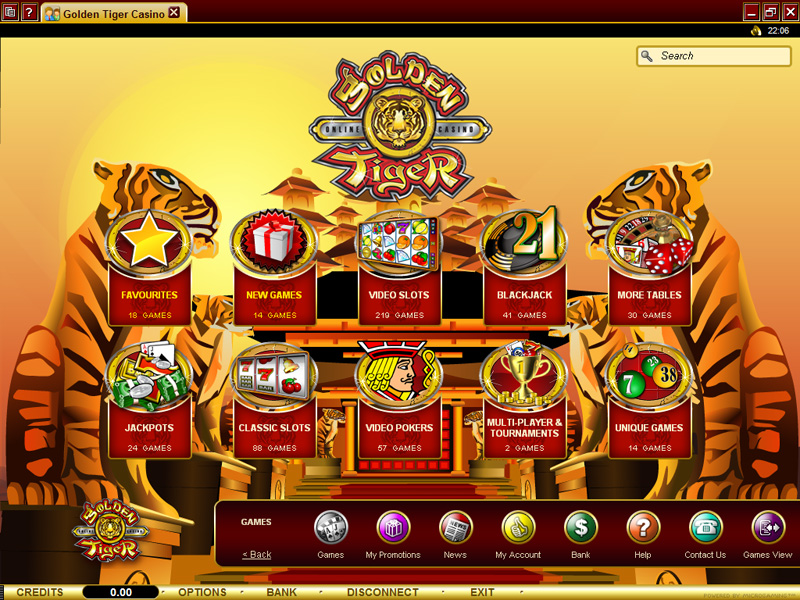 golden tiger slots online casino game
